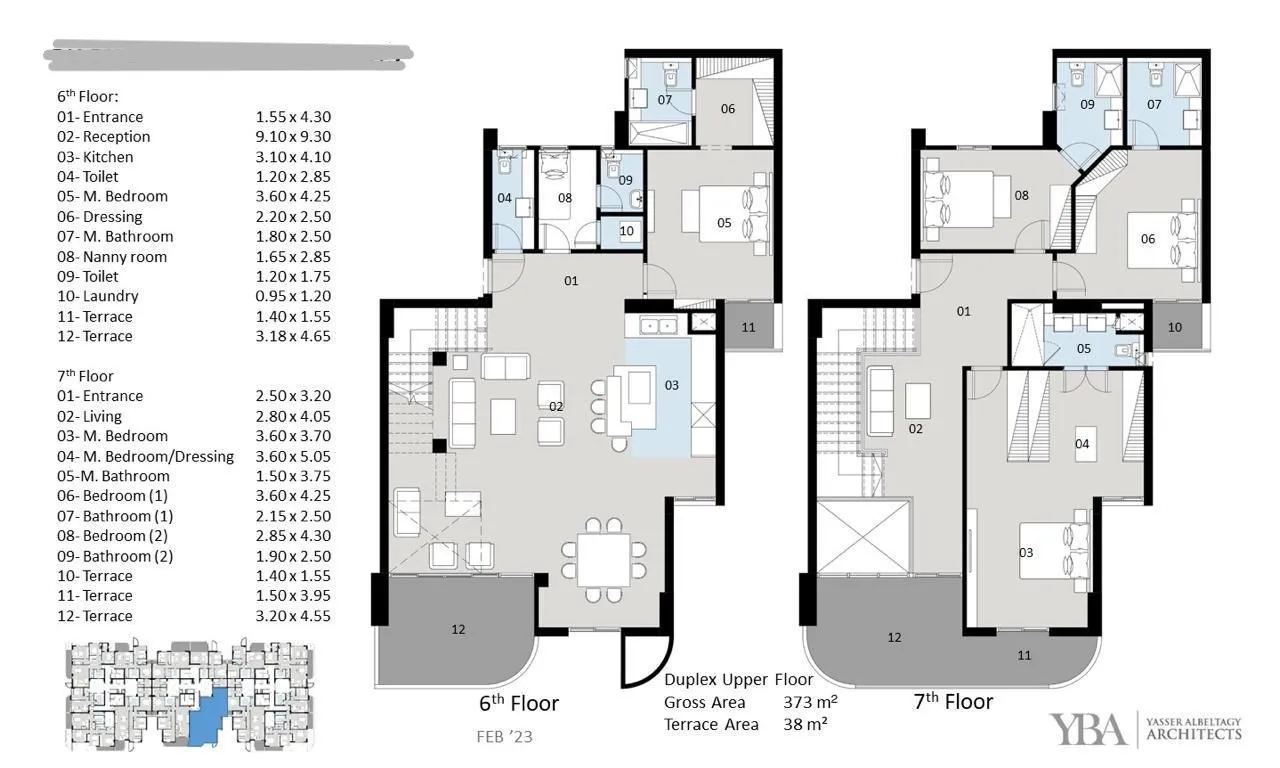 Duplex - كمبوند ذا كيرف العاصمة الادارية كورنر ستون للتطوير العقاري - The Curve Compound