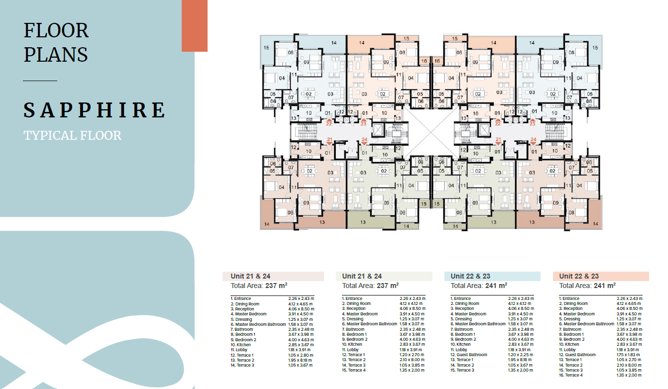 Floor Plan - مشروع مزارين العلمين الجديدة سيتي إيدج للتنمية العقارية - Mazarine New Alamein