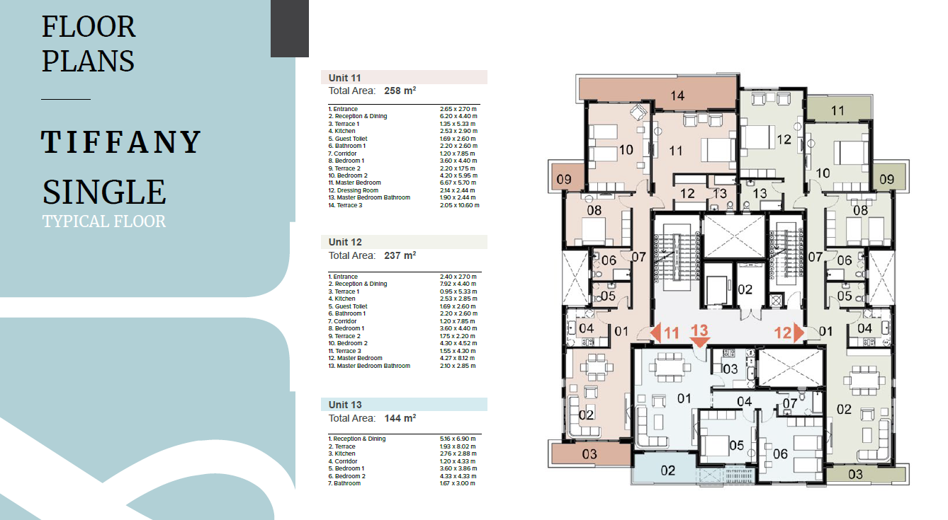 Floor Plan - North Edge Towers New Alamein City Edge Developments