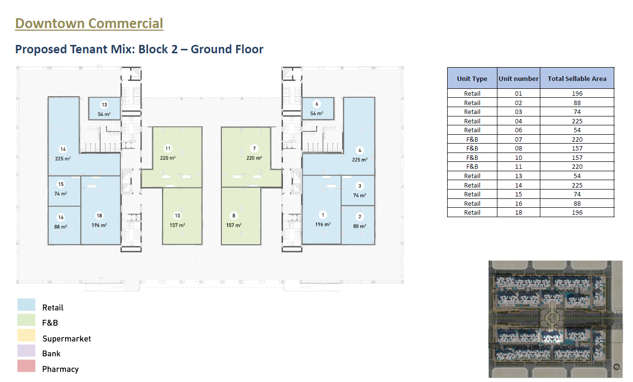Floor Plan - North Edge Towers New Alamein City Edge Developments