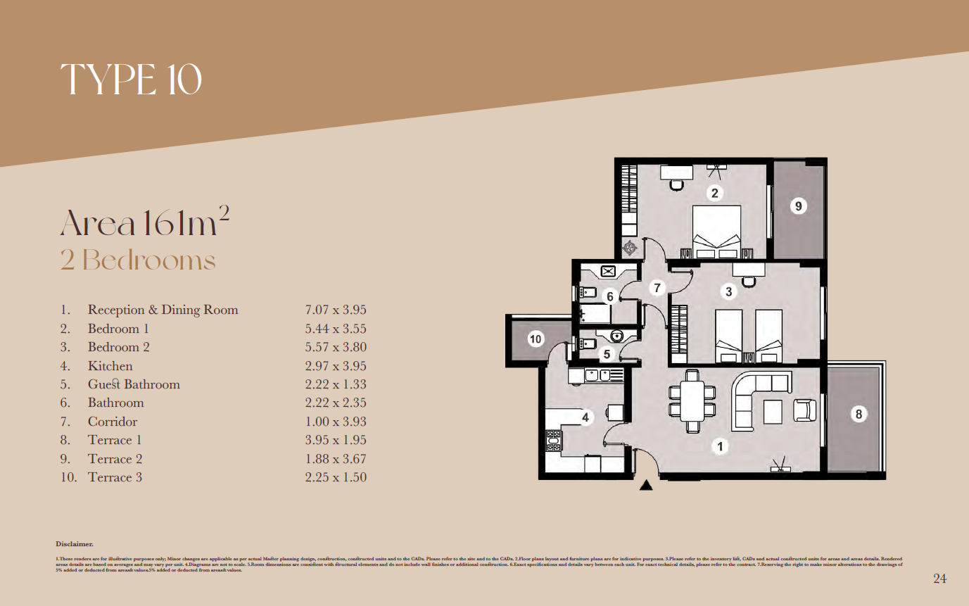 Plan 14 - North Edge Towers New Alamein City Edge Developments