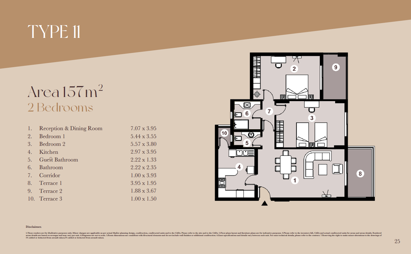Plan 13 - North Edge Towers New Alamein City Edge Developments