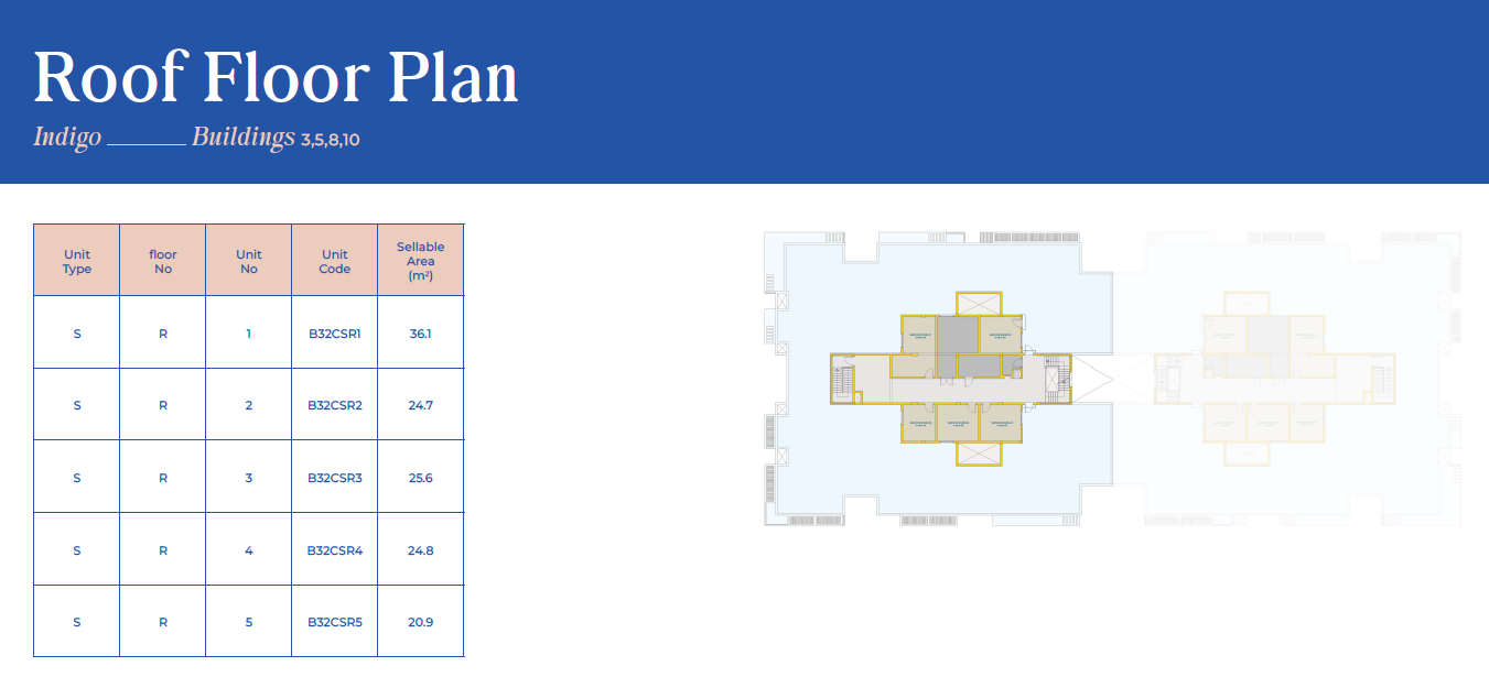 Floor Plan - North Edge Towers New Alamein City Edge Developments