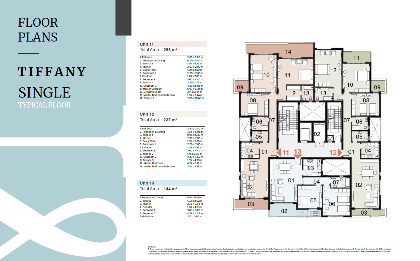 Floor Plan - North Edge Towers New Alamein City Edge Developments