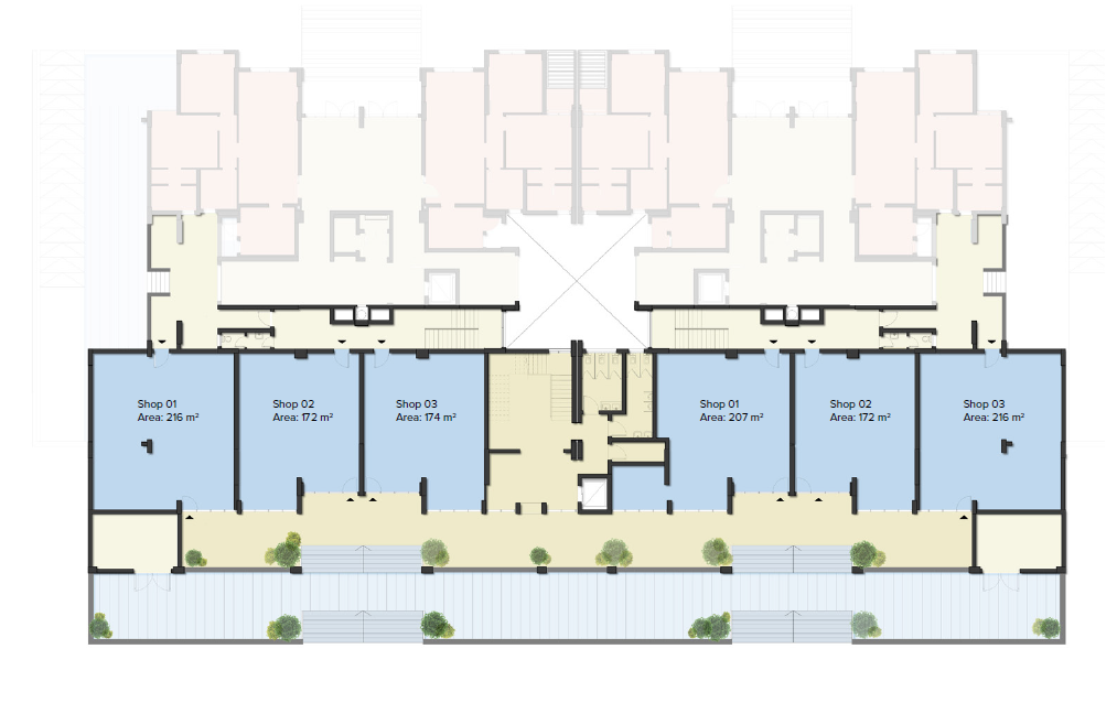 Plan 22 - North Edge Towers New Alamein City Edge Developments