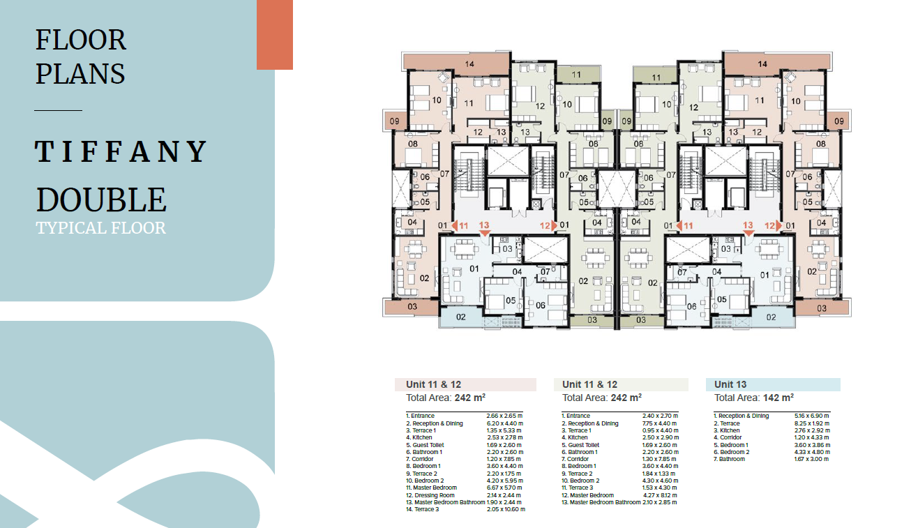Floor Plan - North Edge Towers New Alamein City Edge Developments