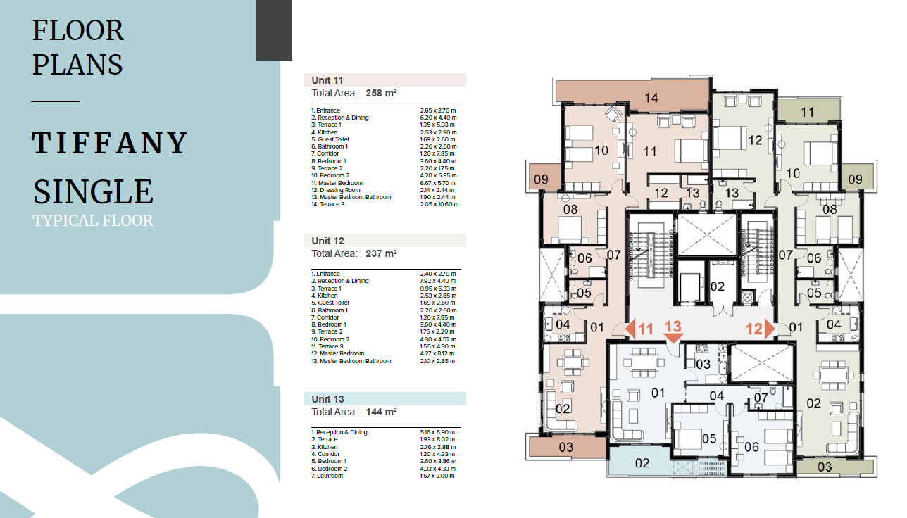 Floor Plan - North Edge Towers New Alamein City Edge Developments