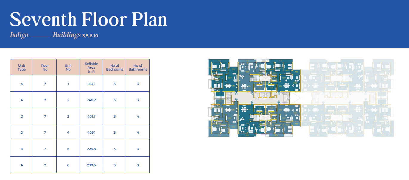 Floor Plan - North Edge Towers New Alamein City Edge Developments