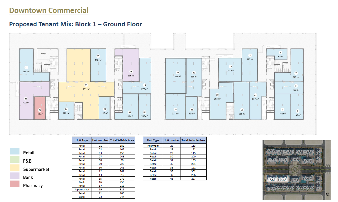 Floor Plan - North Edge Towers New Alamein City Edge Developments