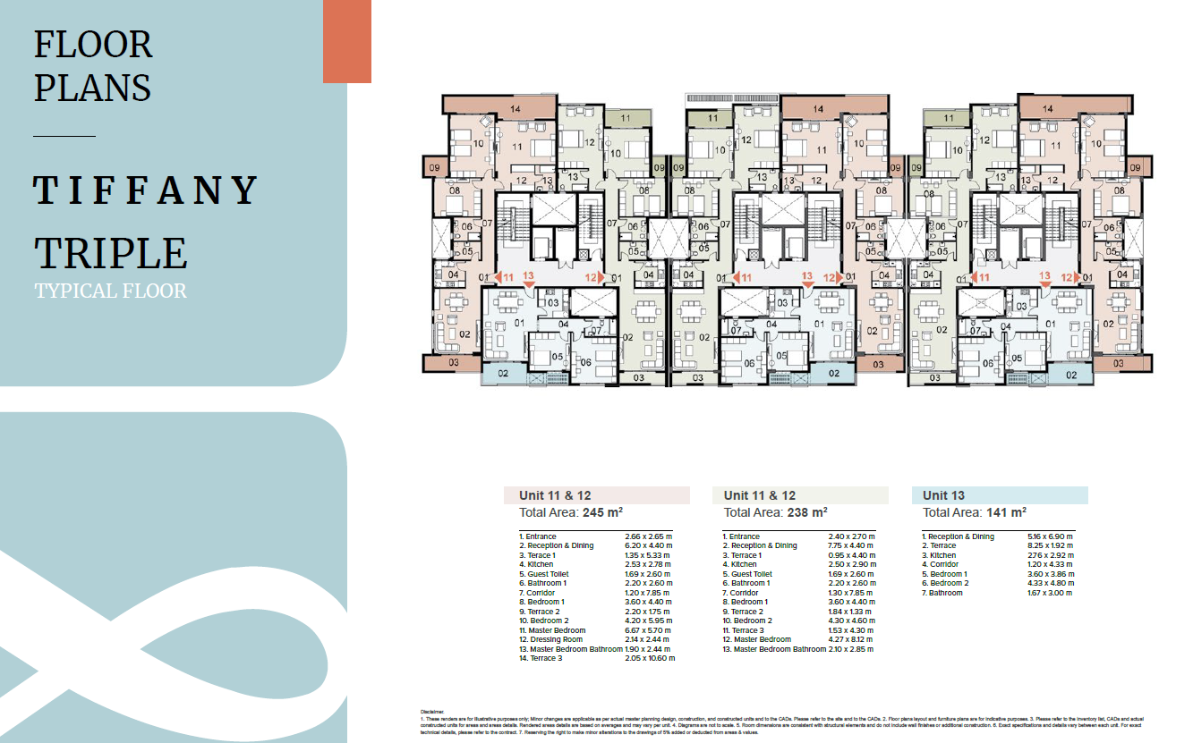 Floor Plan - North Edge Towers New Alamein City Edge Developments