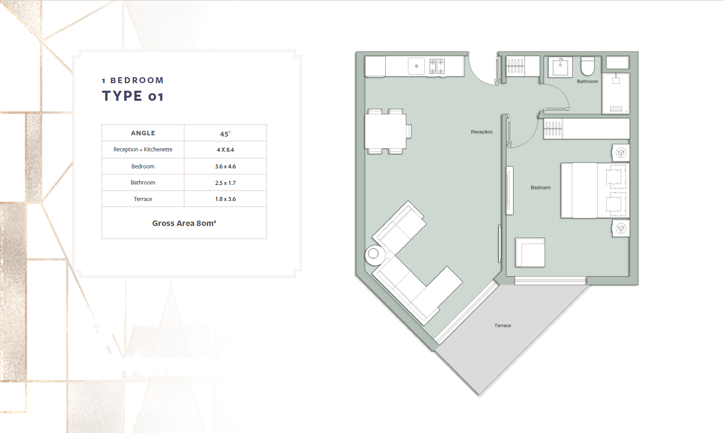 Floor Plan - Fouka Bay North Coast Tatweer Misr