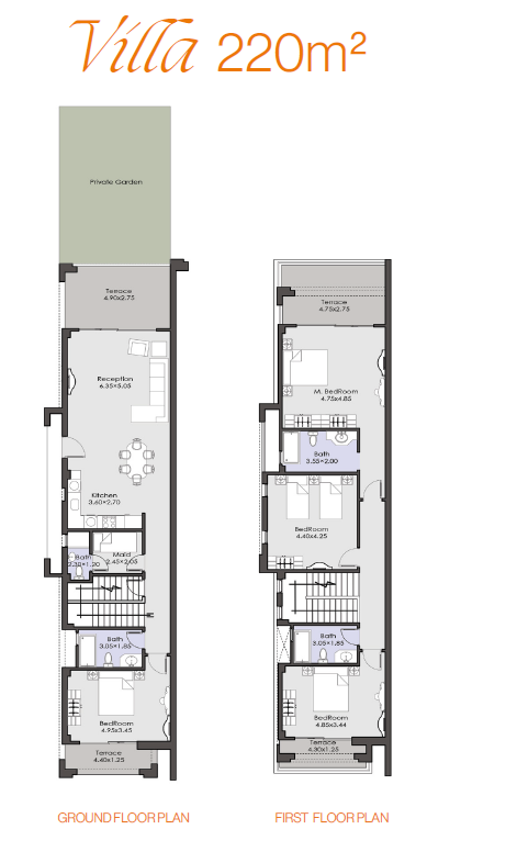 Floor Plan - لافيستا راس الحكمة الساحل الشمالى - La Vista North Coat