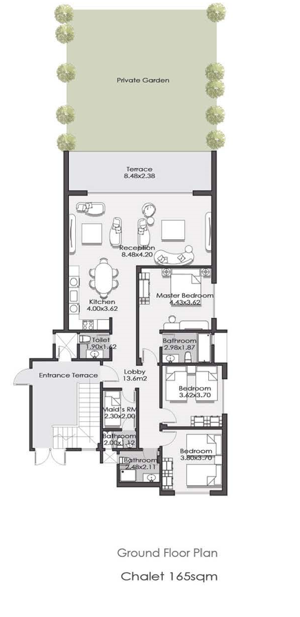 Floor Plan - La Vista Ras El Hekma North Coast