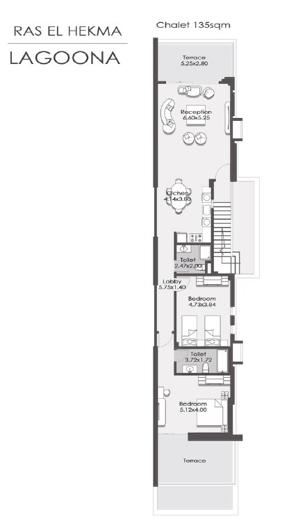 Floor Plan - La Vista Ras El Hekma North Coast
