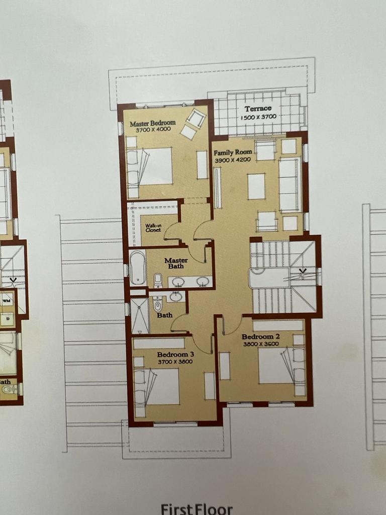 Floor Plan - قرية مراسي الساحل الشمالى اعمار مصر - Marassi North Coast