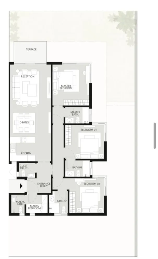 Chalet - ذا واتر واي التجمع الخامس ايكوتي للتطوير العقاري - The Waterway New Cairo Compound