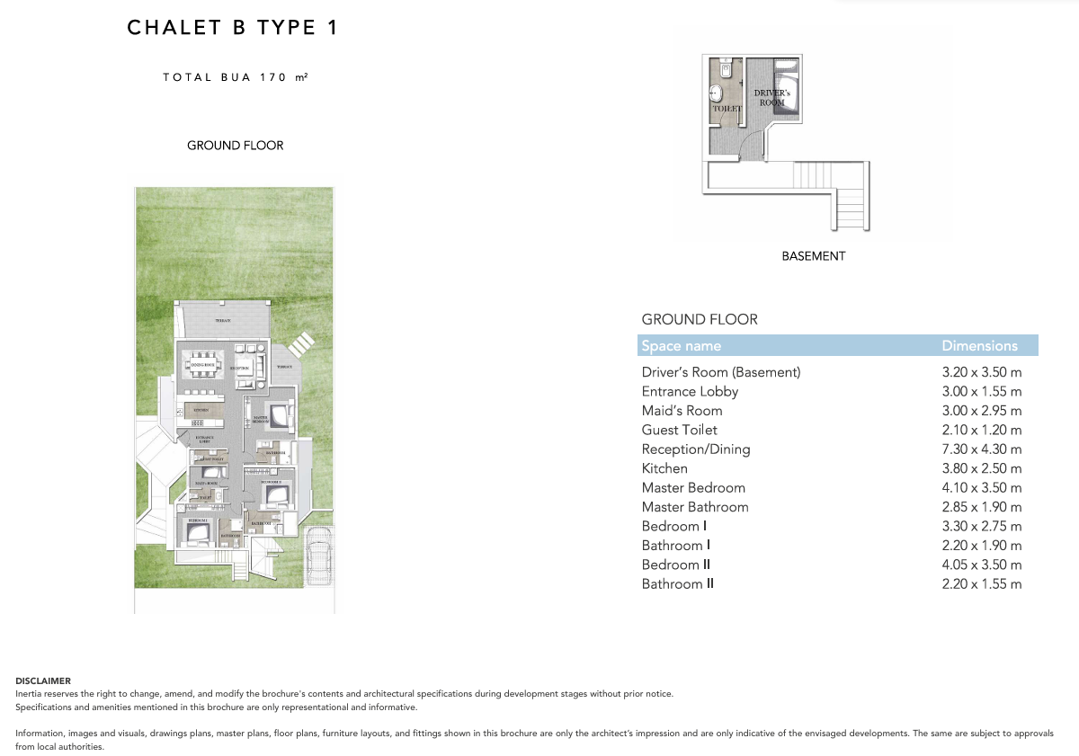 Floor Plan - قرية جيفيرا الساحل الشمالى إنرشيا العقارية - Jefaira North Coast