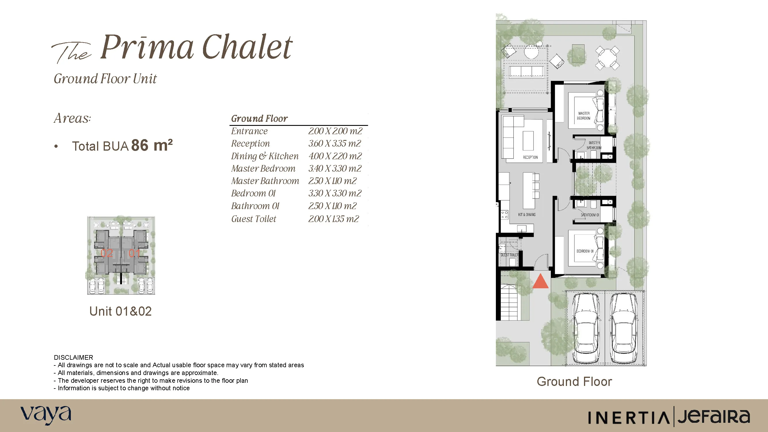 Chalet - قرية جيفيرا الساحل الشمالى إنرشيا العقارية - Jefaira North Coast