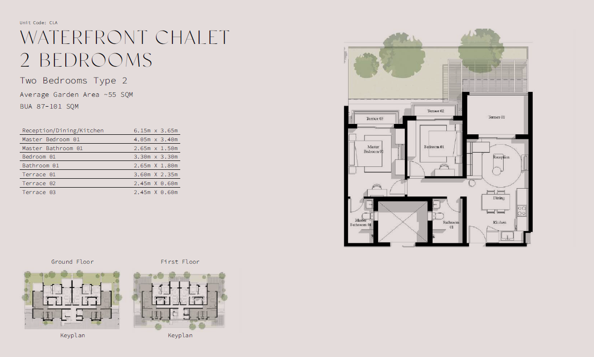 Floor Plan - قرية جيفيرا الساحل الشمالى إنرشيا العقارية - Jefaira North Coast