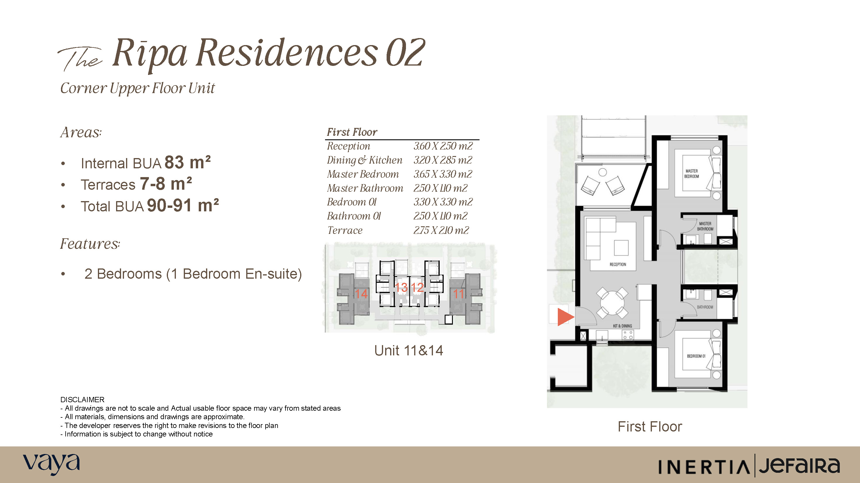 Floor Plan - قرية جيفيرا الساحل الشمالى إنرشيا العقارية - Jefaira North Coast
