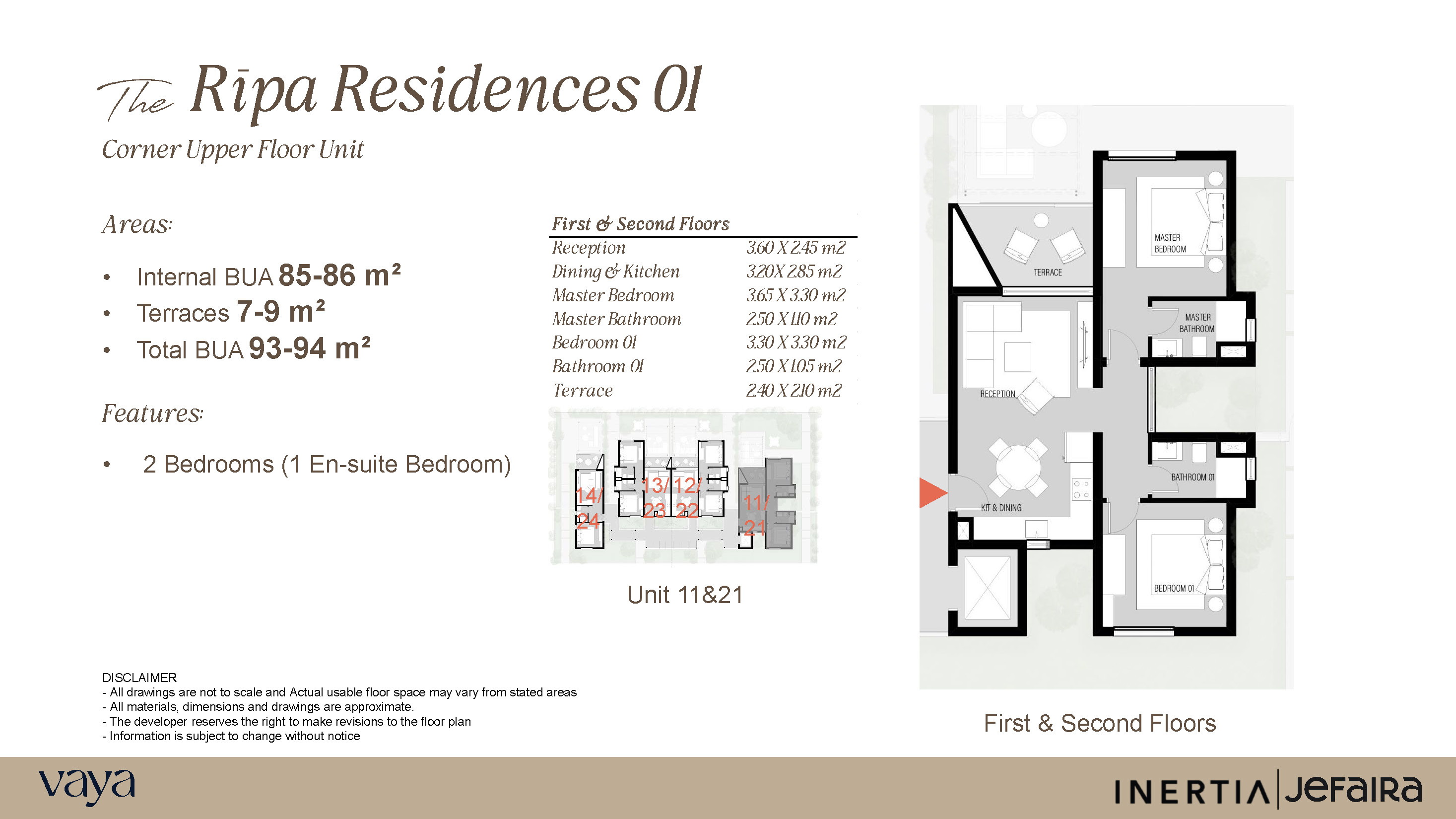 Floor Plan - قرية جيفيرا الساحل الشمالى إنرشيا العقارية - Jefaira North Coast