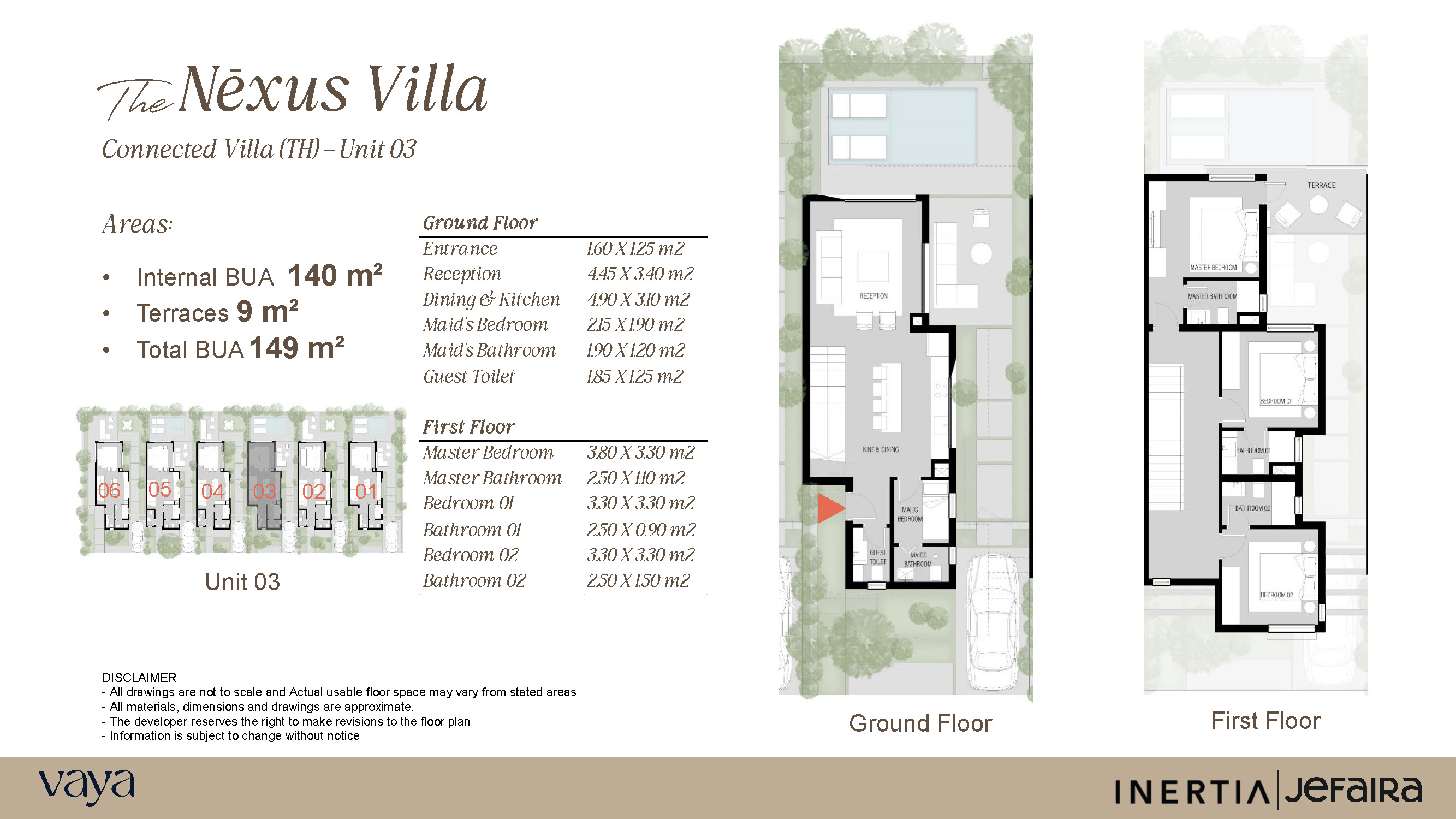 Floor Plan - قرية جيفيرا الساحل الشمالى إنرشيا العقارية - Jefaira North Coast