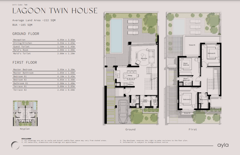 Floor Plan - قرية جيفيرا الساحل الشمالى إنرشيا العقارية - Jefaira North Coast