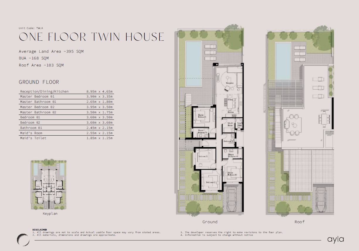 Floor Plan - قرية جيفيرا الساحل الشمالى إنرشيا العقارية - Jefaira North Coast
