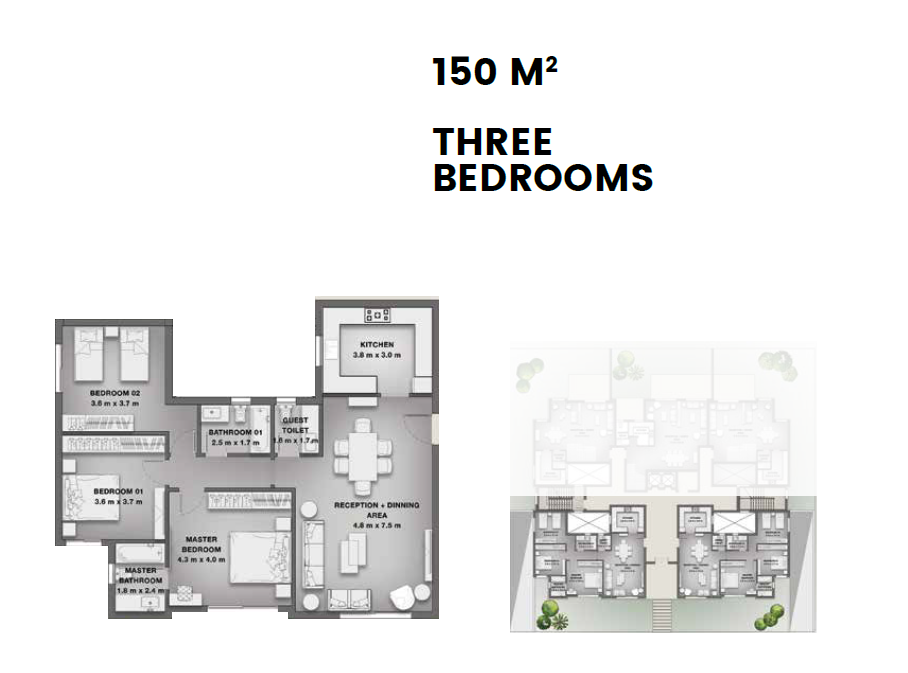 Floor Plan - كمبوند كريك تاون القاهرة الجديدة خزام للاستثمار العقاري - Creek Town New Cairo