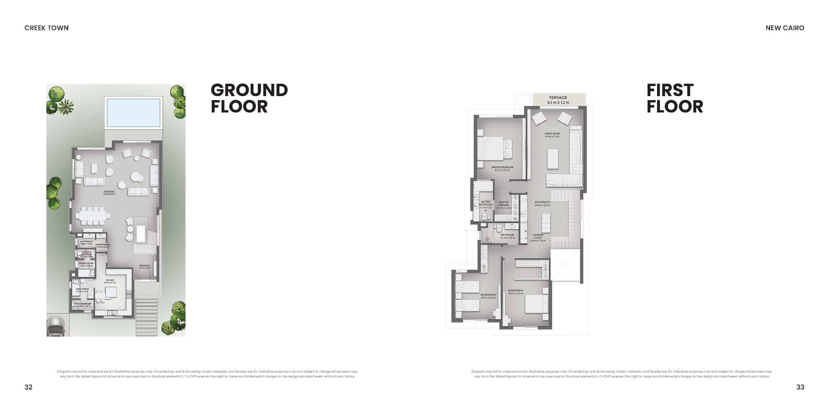 Plan 1 - Creek Town New Cairo Compound Khozam Real Estate