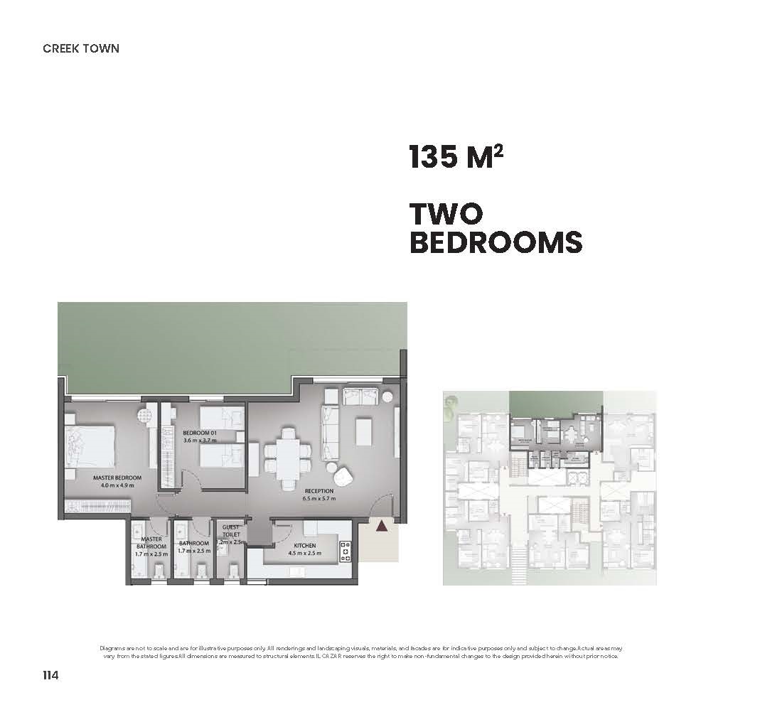 Floor Plan - كمبوند كريك تاون القاهرة الجديدة خزام للاستثمار العقاري - Creek Town New Cairo