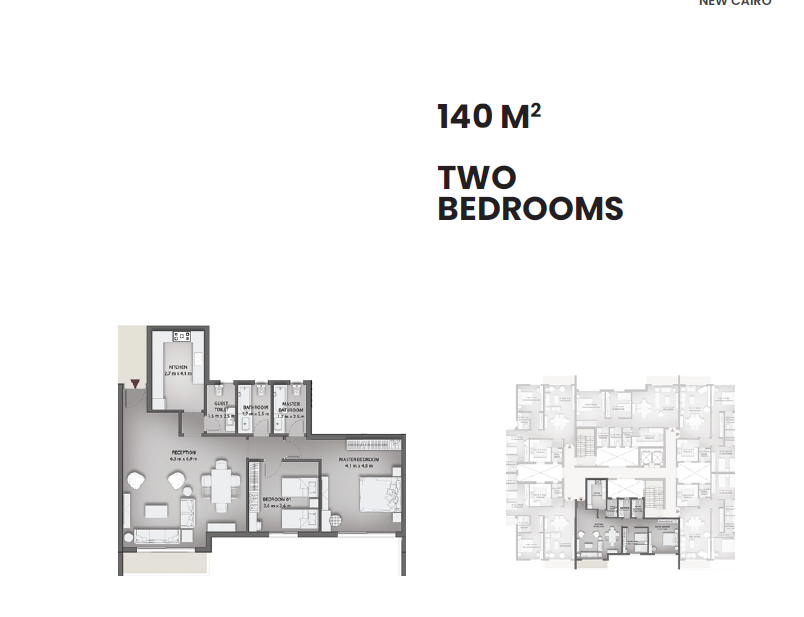 Floor Plan - كمبوند كريك تاون القاهرة الجديدة خزام للاستثمار العقاري - Creek Town New Cairo