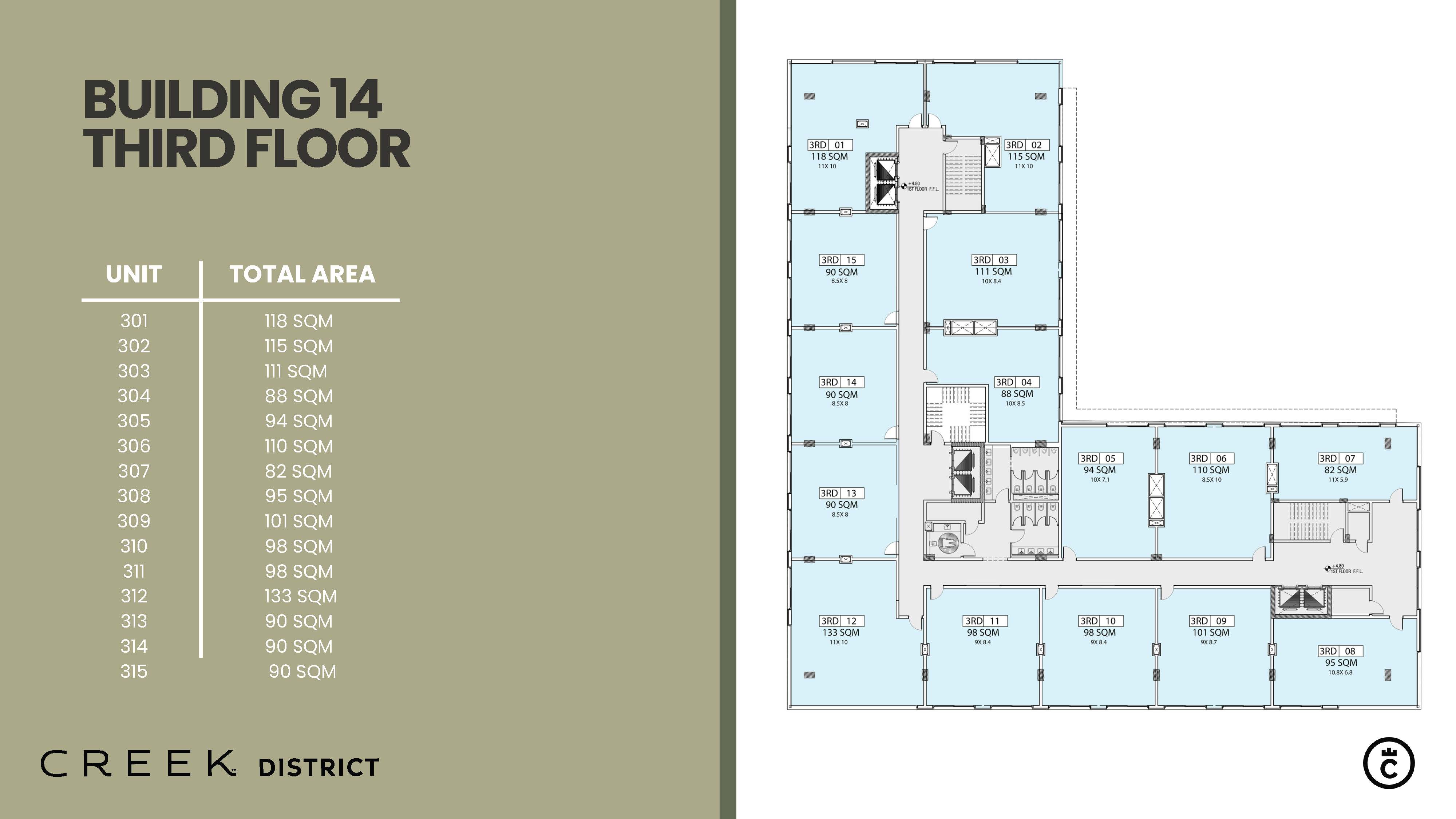 Floor Plan - كمبوند كريك تاون القاهرة الجديدة خزام للاستثمار العقاري - Creek Town New Cairo