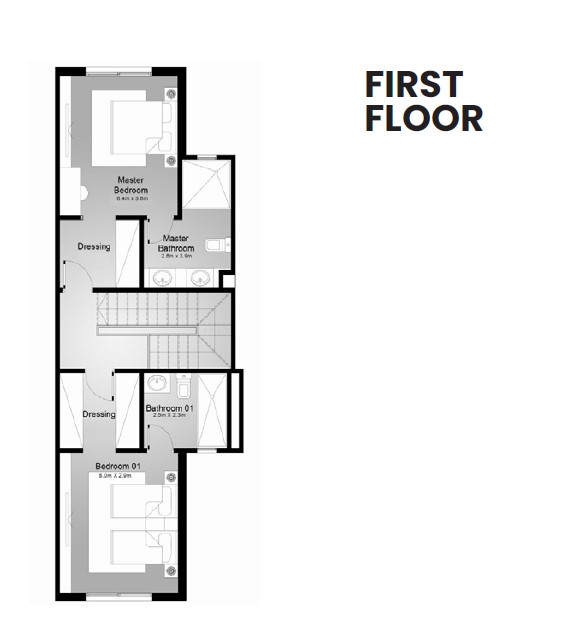 Floor Plan - كمبوند كريك تاون القاهرة الجديدة خزام للاستثمار العقاري - Creek Town New Cairo