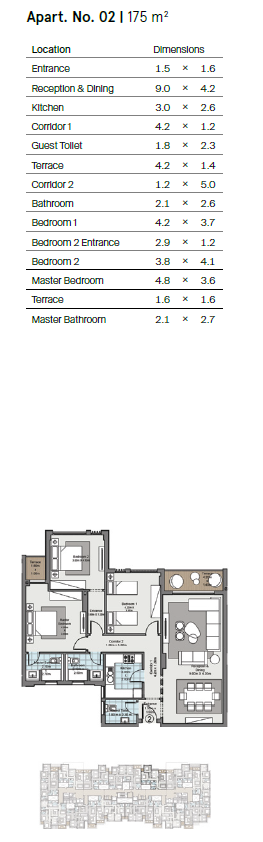 Floor Plan - Castle Landmark New Capital Compound