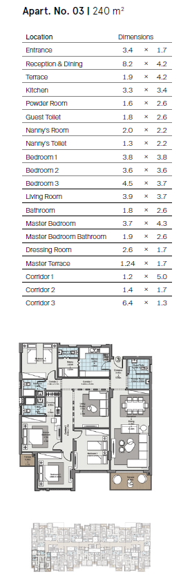 Floor Plan - كمبوند كاسيل لاند مارك العاصمة الادارية - Castle Landmark New Capital