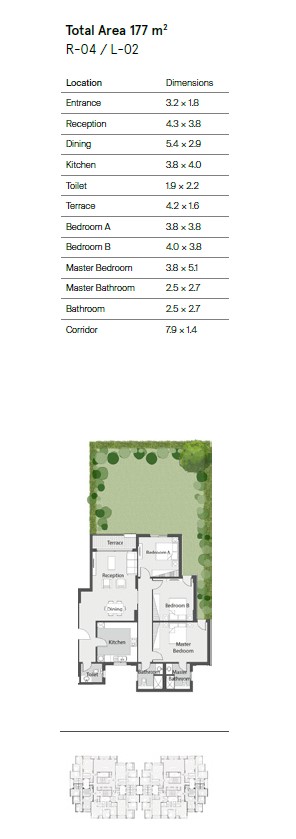 Floor Plan - كمبوند كاسيل لاند مارك العاصمة الادارية - Castle Landmark New Capital
