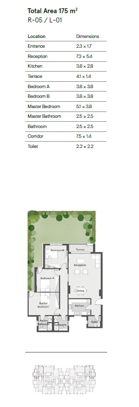 Floor Plan - كمبوند كاسيل لاند مارك العاصمة الادارية - Castle Landmark New Capital