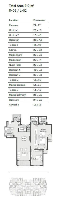 Apartment - كمبوند كاسيل لاند مارك العاصمة الادارية - Castle Landmark New Capital