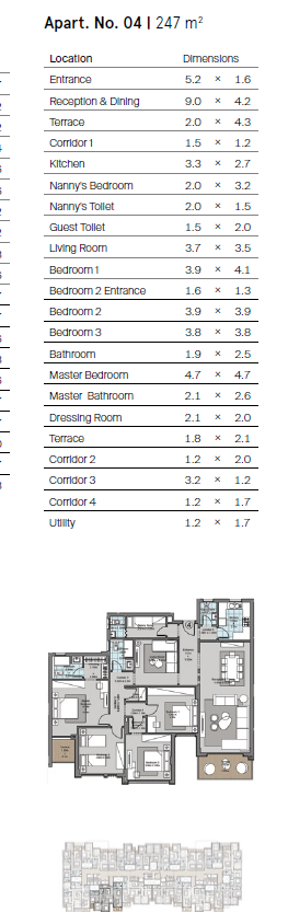 Floor Plan - كمبوند كاسيل لاند مارك العاصمة الادارية - Castle Landmark New Capital