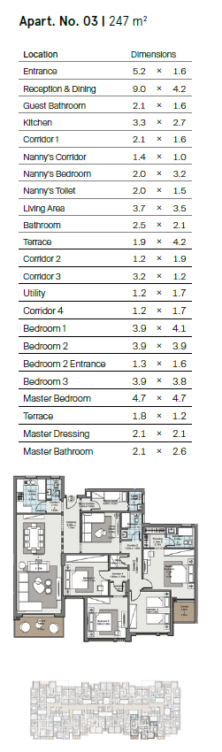 Floor Plan - كمبوند كاسيل لاند مارك العاصمة الادارية - Castle Landmark New Capital