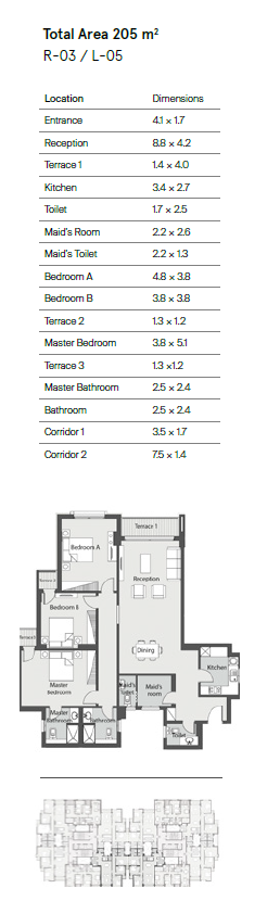 Floor Plan - كمبوند كاسيل لاند مارك العاصمة الادارية - Castle Landmark New Capital