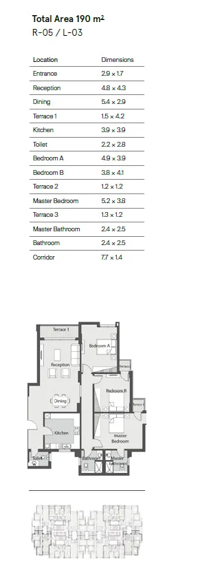 Apartment - كمبوند كاسيل لاند مارك العاصمة الادارية - Castle Landmark New Capital