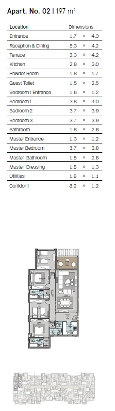 Apartment - كمبوند كاسيل لاند مارك العاصمة الادارية - Castle Landmark New Capital