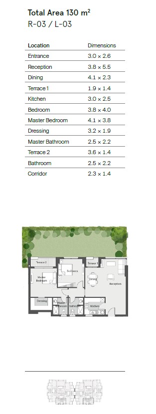 Floor Plan - كمبوند كاسيل لاند مارك العاصمة الادارية - Castle Landmark New Capital