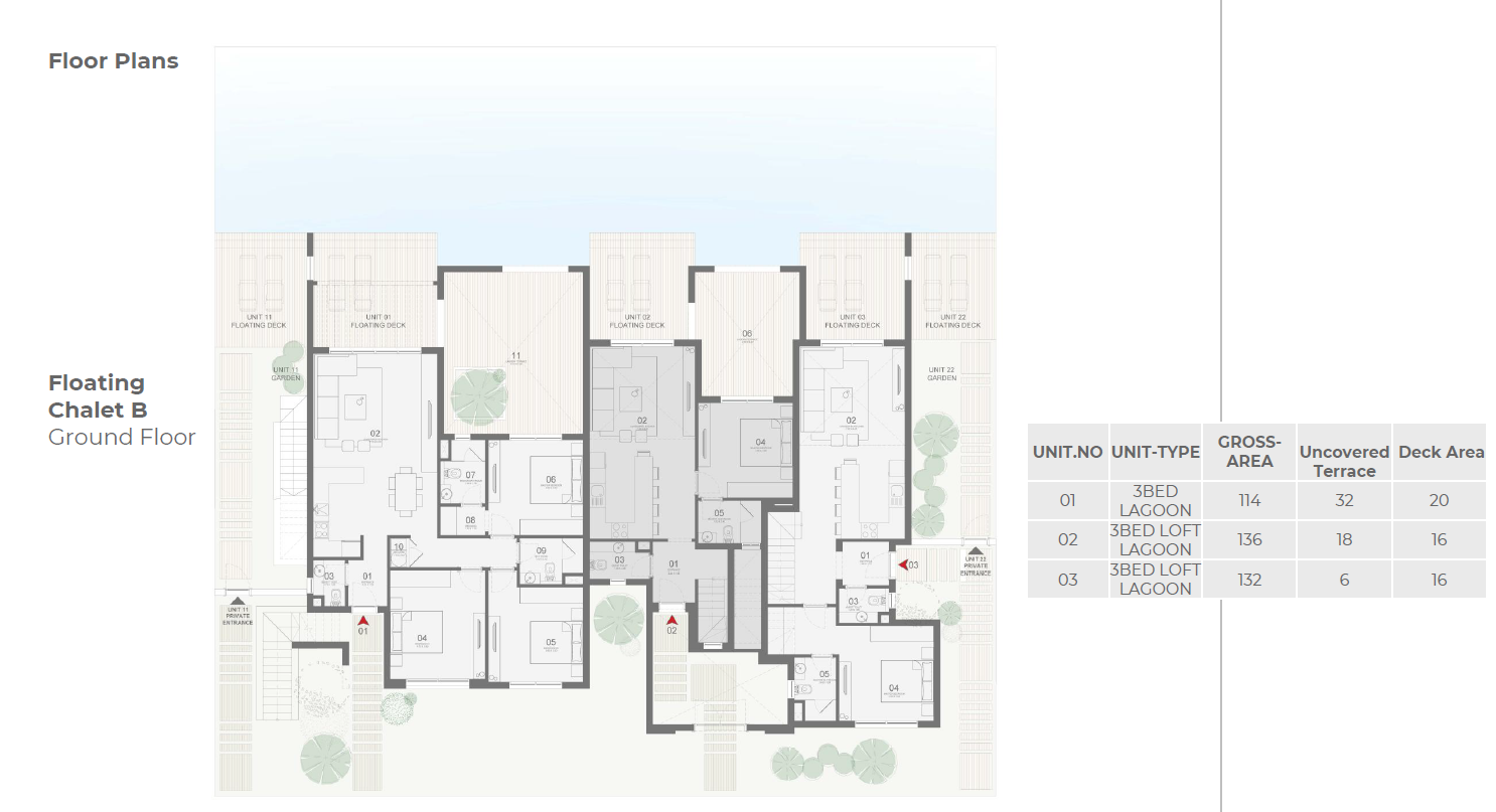 Floor Plan - قرية مكادي هايتس الغردقة أوراسكوم العقارية - Makadi Heights Hurghada