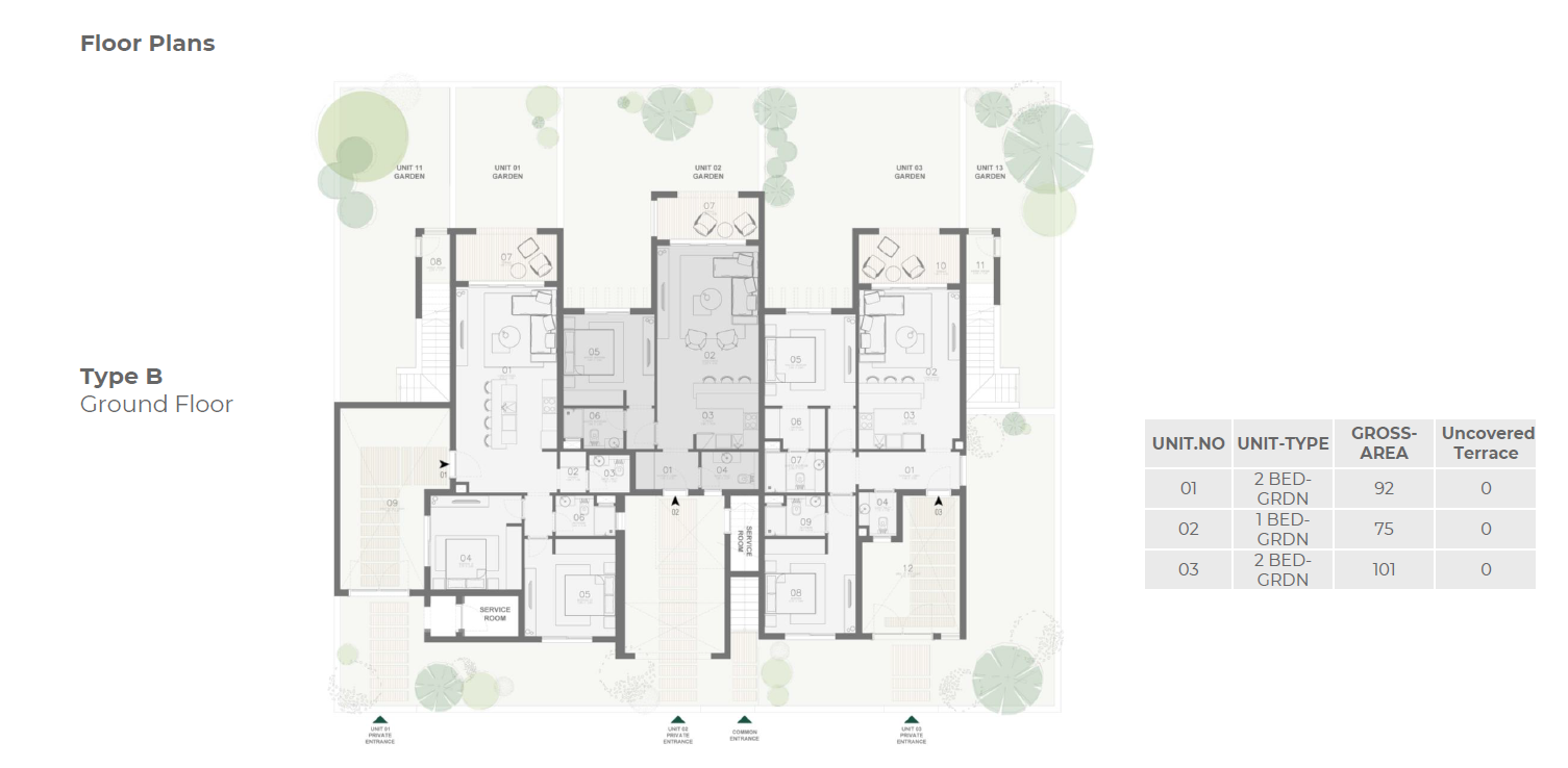 Floor Plan - قرية مكادي هايتس الغردقة أوراسكوم العقارية - Makadi Heights Hurghada