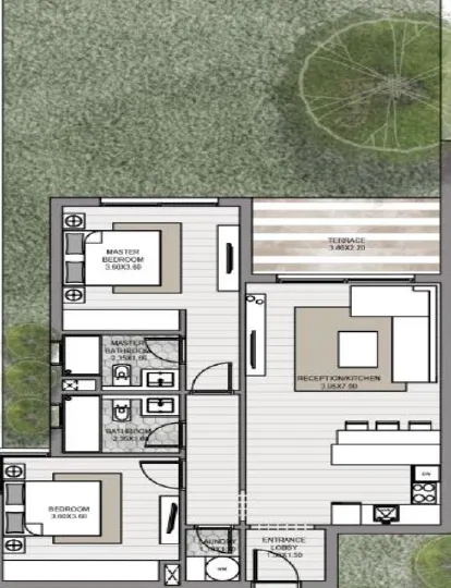Apartment - قرية مكادي هايتس الغردقة أوراسكوم العقارية - Makadi Heights Hurghada
