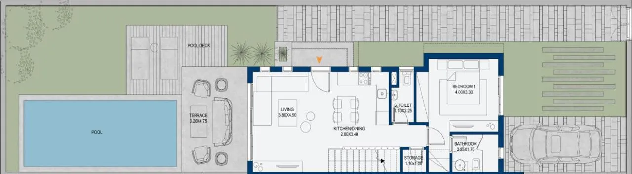 Twinhouse - قرية مكادي هايتس الغردقة أوراسكوم العقارية - Makadi Heights Hurghada