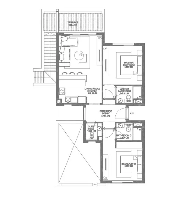 Chalet - قرية مكادي هايتس الغردقة أوراسكوم العقارية - Makadi Heights Hurghada